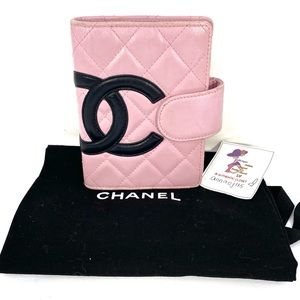 CHANEL Cambon Pink Agenda Small